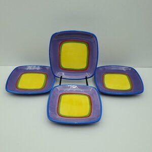 Dansk Caribe Dipping Plates Caribe Accessories Sauce Dip Snack Dessert Plates